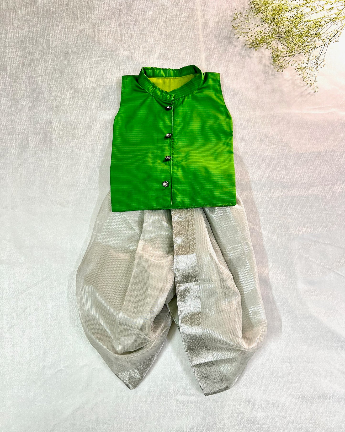 Forest Green Adventure Dhoti