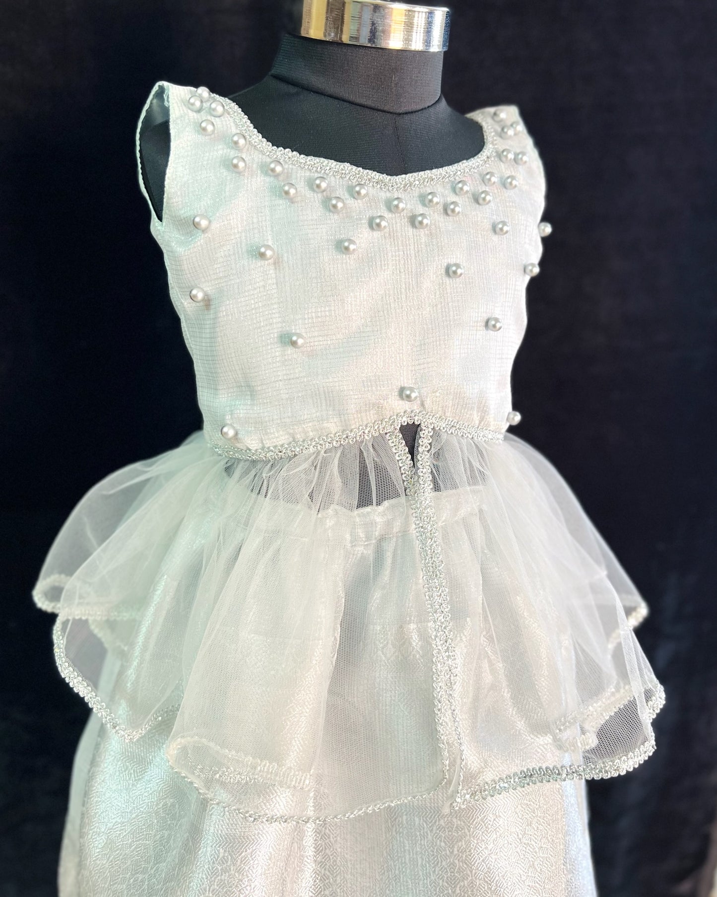 Pearl Radiance Fusion Gown