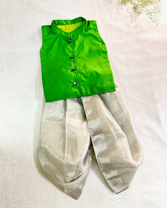 Forest Green Adventure Dhoti